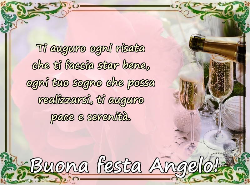 Cartoline di Sant' Angela - Buona festa Angelo! - messaggiauguricartoline.com