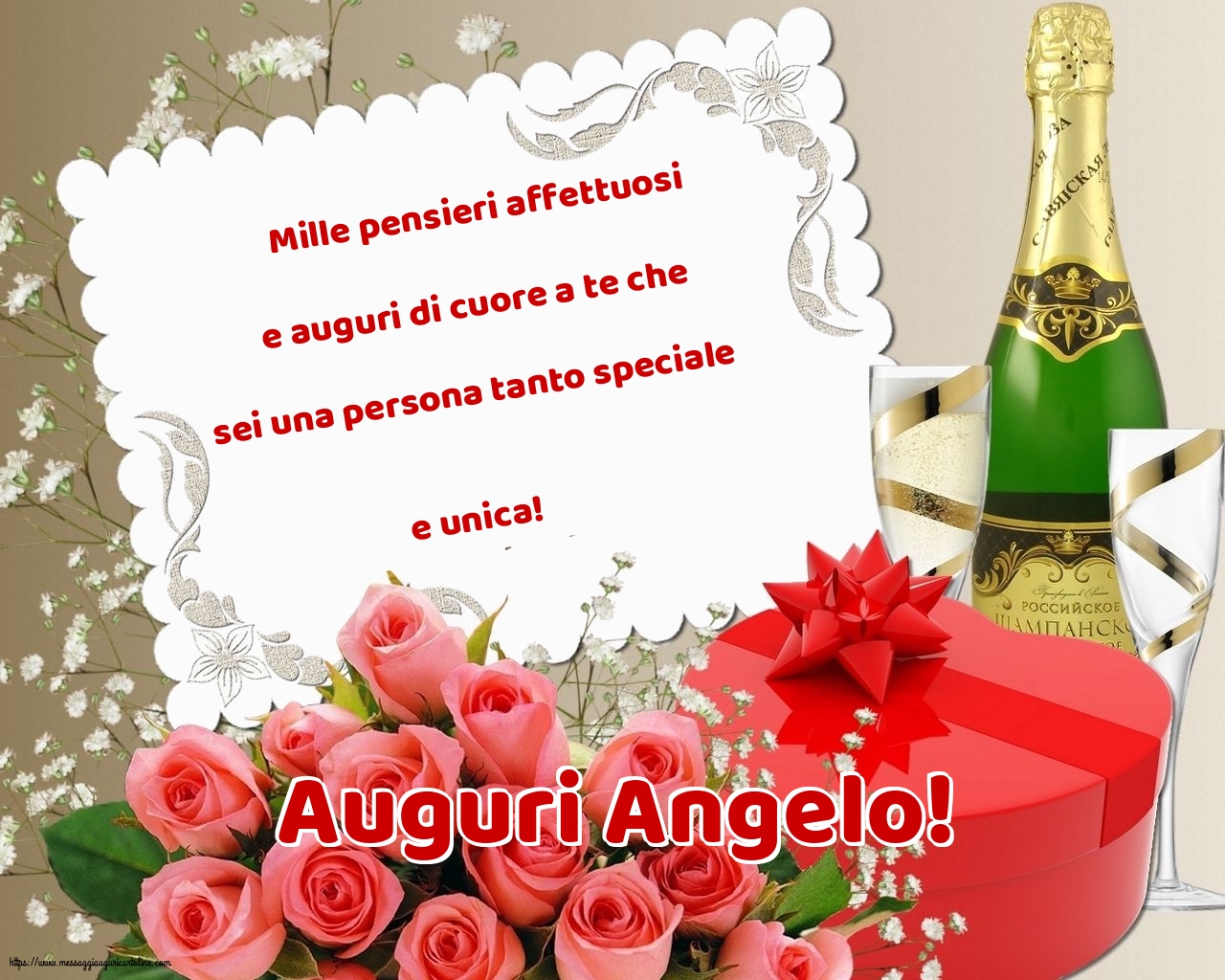Cartoline di Sant' Angela - Auguri Angelo! - messaggiauguricartoline.com