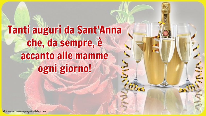 Cartoline di Santi Anna e Gioacchino - Tanti auguri da Sant'Anna - messaggiauguricartoline.com