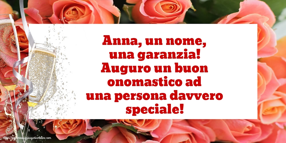 Cartoline di Santi Anna e Gioacchino - Anna, un nome, una garanzia! - messaggiauguricartoline.com