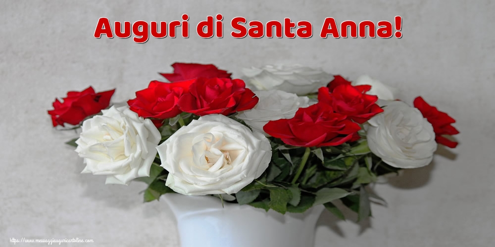 Cartoline di Santi Anna e Gioacchino - Auguri di Santa Anna! - messaggiauguricartoline.com