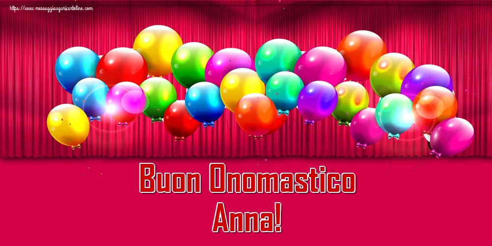 Cartoline di Santi Anna e Gioacchino - Buon Onomastico Anna! - messaggiauguricartoline.com