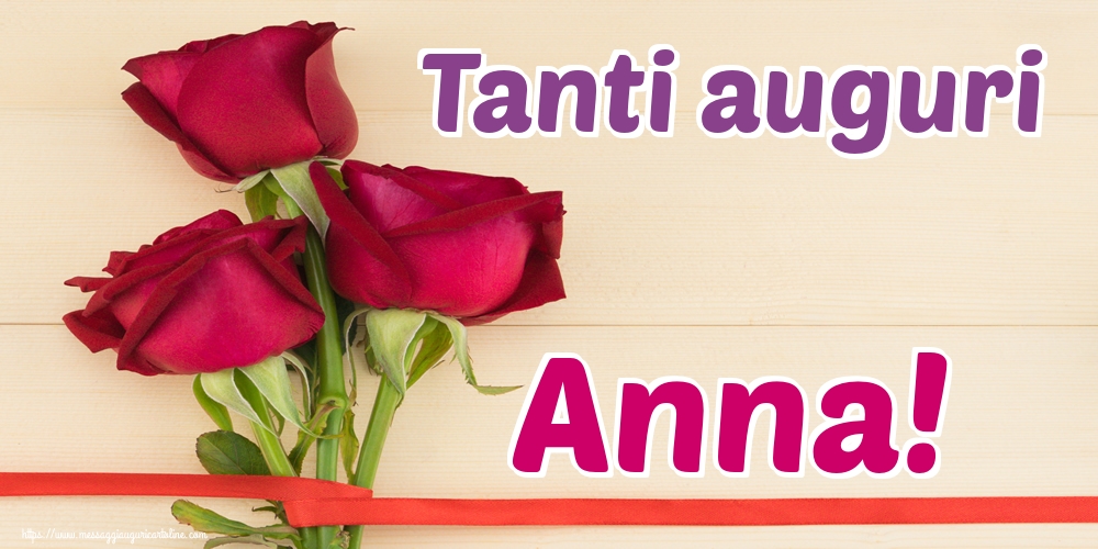 Cartoline di Santi Anna e Gioacchino - Tanti auguri Anna! - messaggiauguricartoline.com