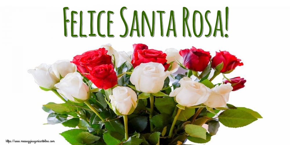 Cartoline di Santa Rosa - Felice Santa Rosa!