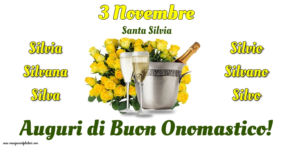 Cartoline di Santa Silvia - 3 Novembre - Santa Silvia