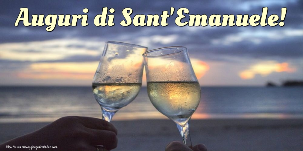 Cartoline di Sant'Emanuele - Auguri di Sant'Emanuele! - messaggiauguricartoline.com