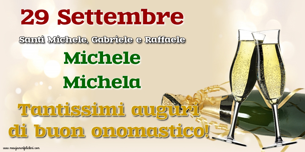 Santi Michele, Gabriele e Raffaele 29 Settembre - Santi Michele, Gabriele e Raffaele