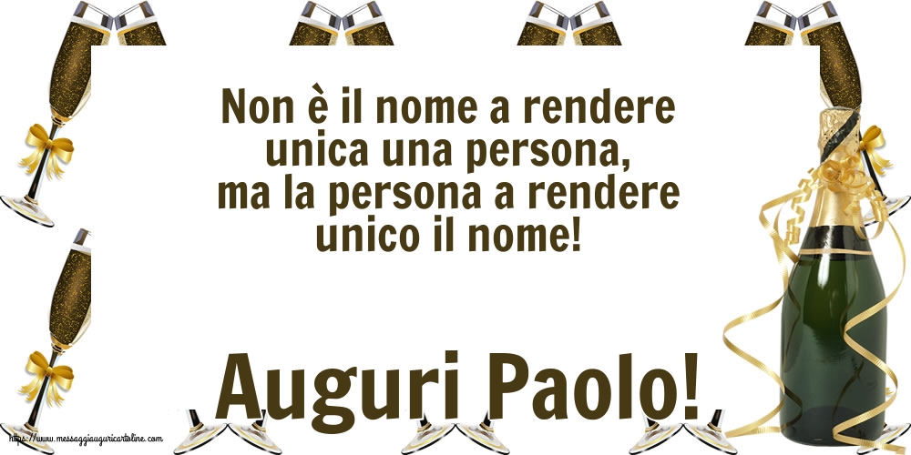 Cartoline di Santi Pietro e Paolo - Auguri Paolo! - messaggiauguricartoline.com