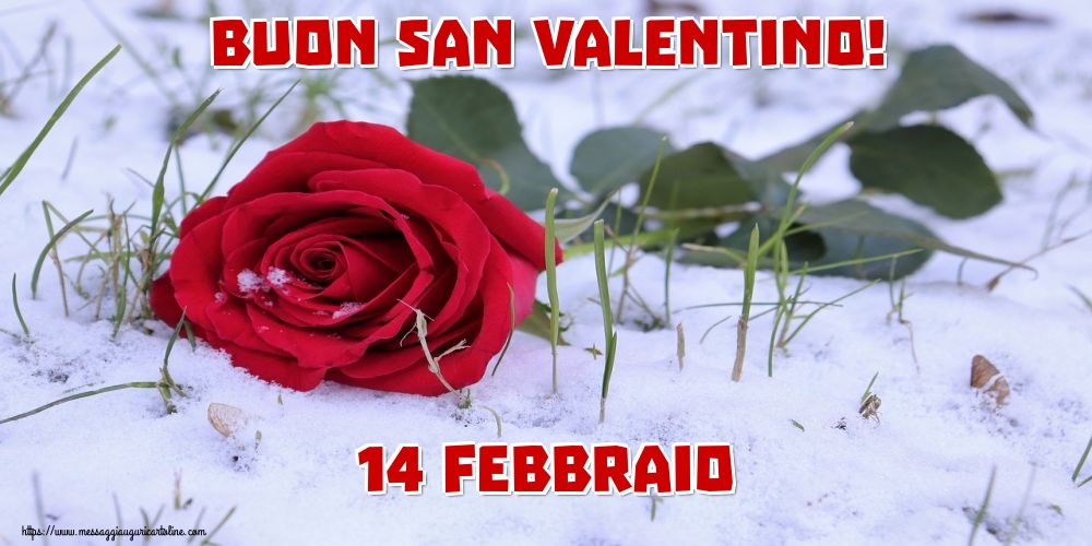 Cartoline di San Valentino - Buon San Valentino! 14 Febbraio - messaggiauguricartoline.com