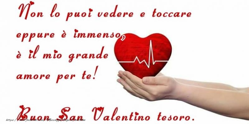 Cartoline di San Valentino - Buon San Valentino Amore Mio! - messaggiauguricartoline.com