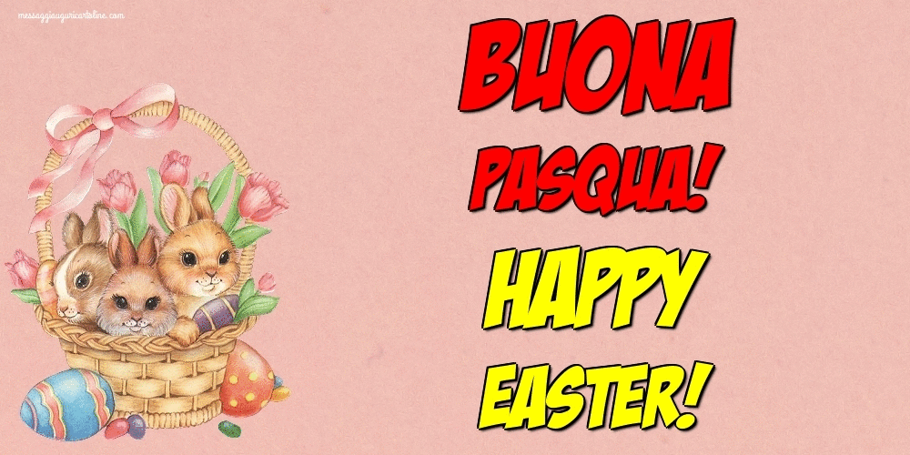 Cartoline Animate di Pasqua - Buona Pasqua! Happy Easter!