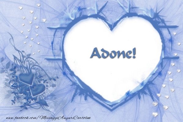 Cartoline d'amore - Cuore | Love Adone