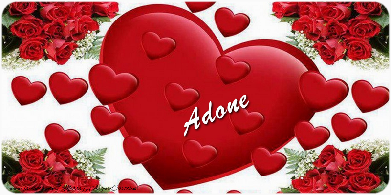 Cartoline d'amore - Adone