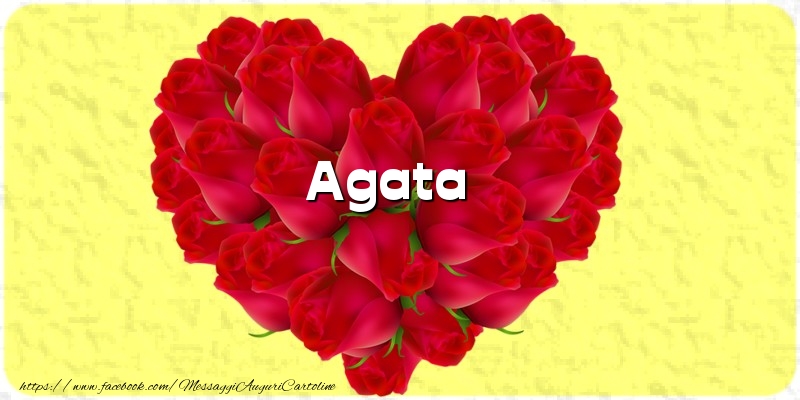 Cartoline d'amore - Cuore | Agata