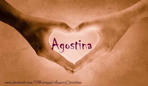 Cartoline d'amore - Agostina
