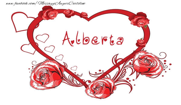 Cartoline d'amore - Cuore | Love  Alberta