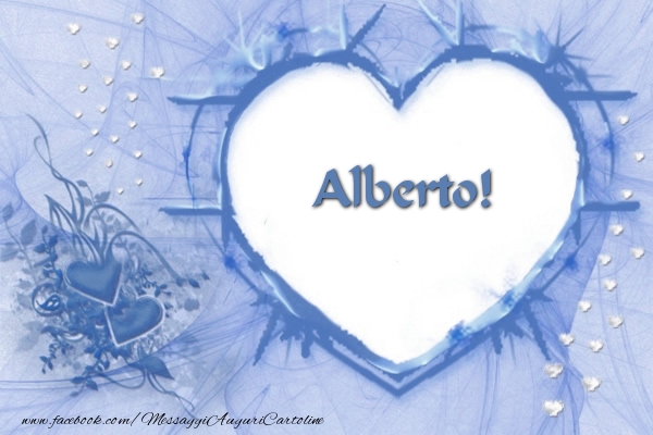 Cartoline d'amore - Love Alberto