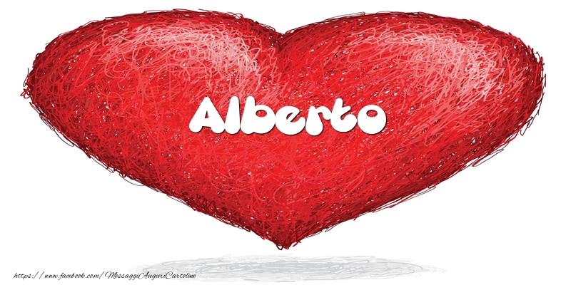 Cartoline d'amore -  Alberto nel cuore