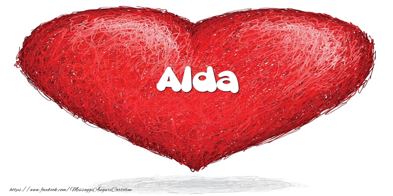 Cartoline d'amore -  Alda nel cuore