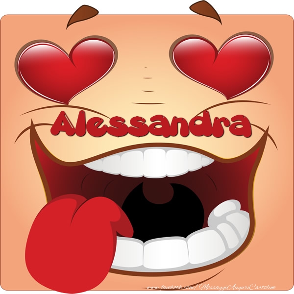 Cartoline d'amore - Love Alessandra