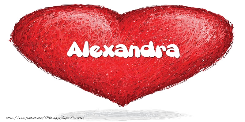 Cartoline d'amore -  Alexandra nel cuore