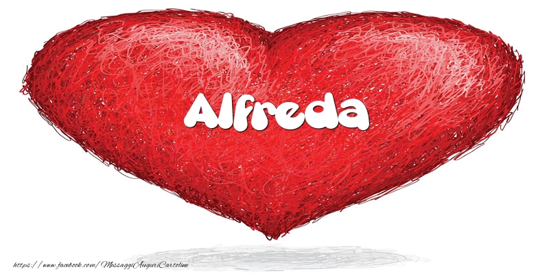 Cartoline d'amore - Alfreda nel cuore