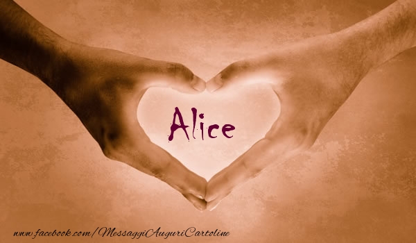 Cartoline d'amore - Cuore | Alice