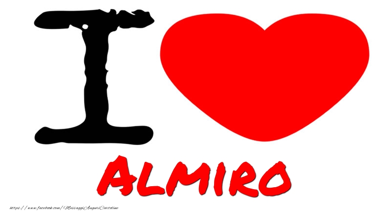 Cartoline d'amore - Cuore | I Love Almiro