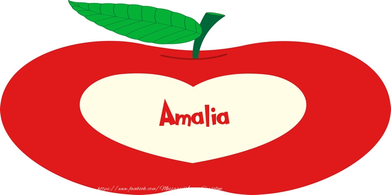 Cartoline d'amore -  Amalia nel cuore