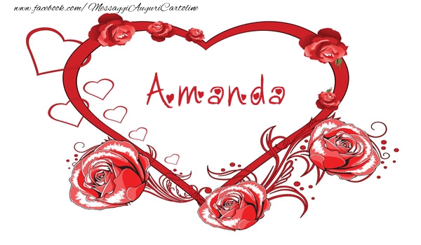 Cartoline d'amore - Love  Amanda