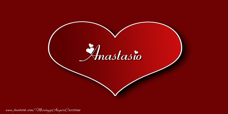 Cartoline d'amore - Amore Anastasio