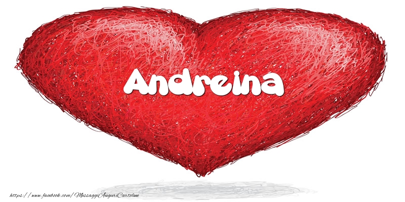 Cartoline d'amore -  Andreina nel cuore