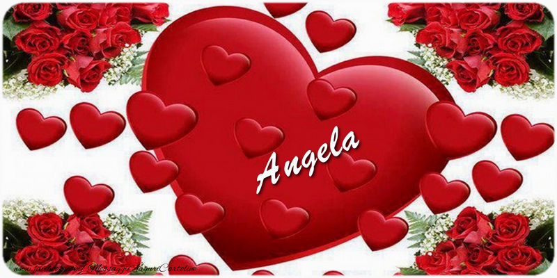  Cartoline d'amore - Cuore | Angela