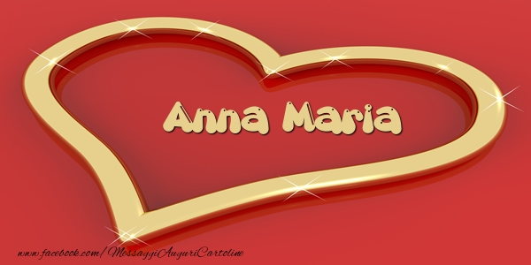 Cartoline d'amore - Love Anna Maria