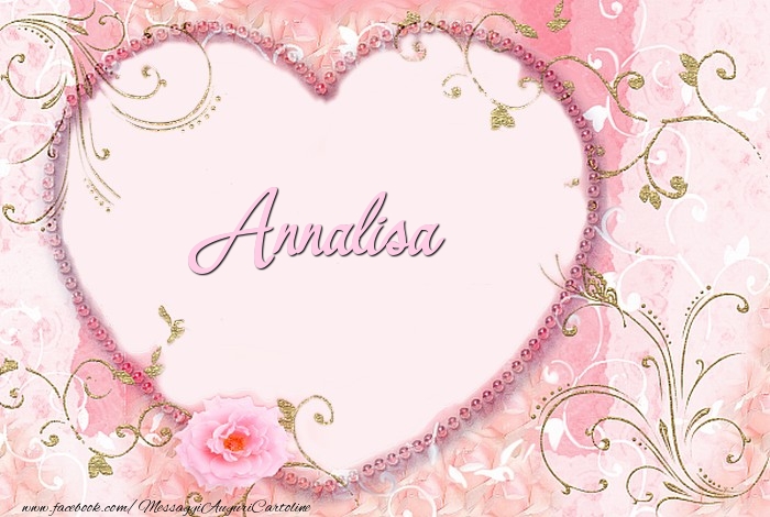 Cartoline d'amore - Cuore & Fiori | Annalisa
