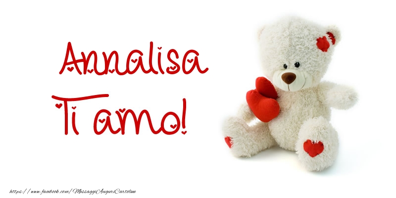 Cartoline d'amore - Annalisa Ti amo!