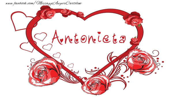 Cartoline d'amore - Cuore | Love  Antonieta