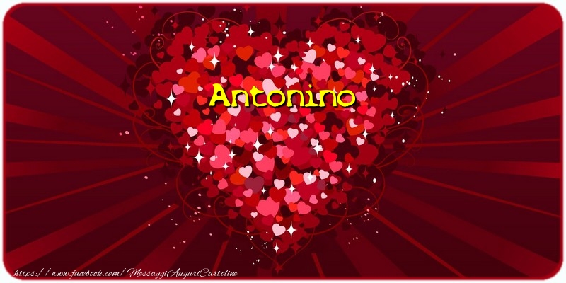 Cartoline d'amore - Cuore | Antonino