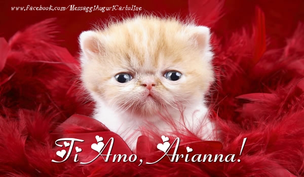 Cartoline d'amore - Ti amo, Arianna!