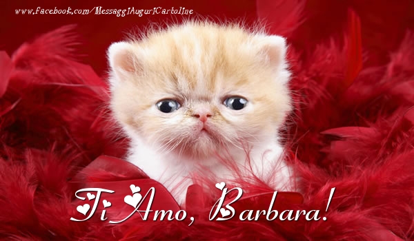  Cartoline d'amore - Animali | Ti amo, Barbara!
