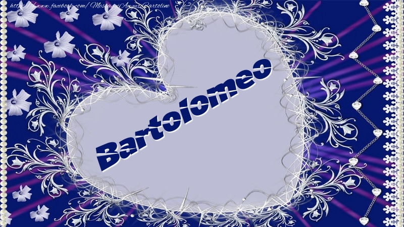 Cartoline d'amore - Cuore & Fiori | Bartolomeo