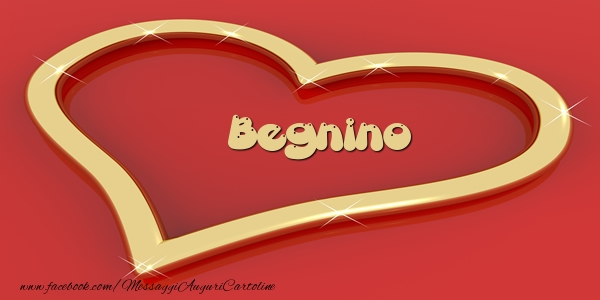 Cartoline d'amore - Cuore | Love Begnino