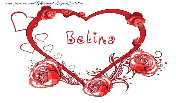 Cartoline d'amore - Love  Belina