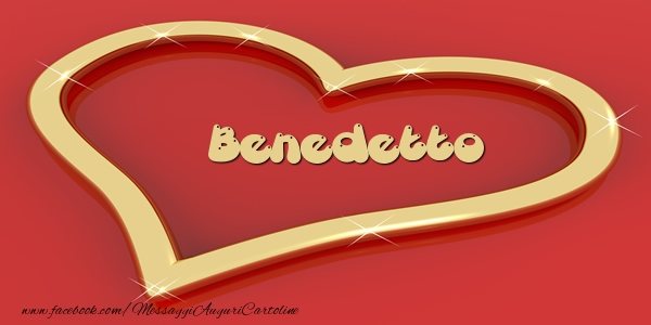 Cartoline d'amore - Love Benedetto
