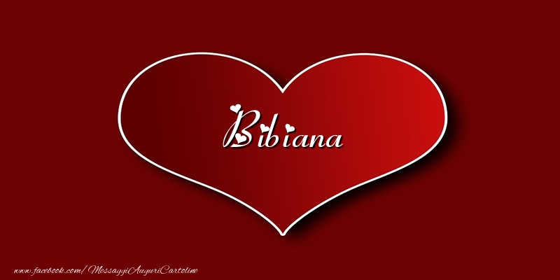 Cartoline d'amore - Amore Bibiana