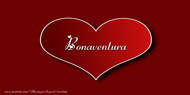 Cartoline d'amore - Amore Bonaventura