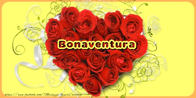 Cartoline d'amore - Cuore & Fiori & Rose | Bonaventura