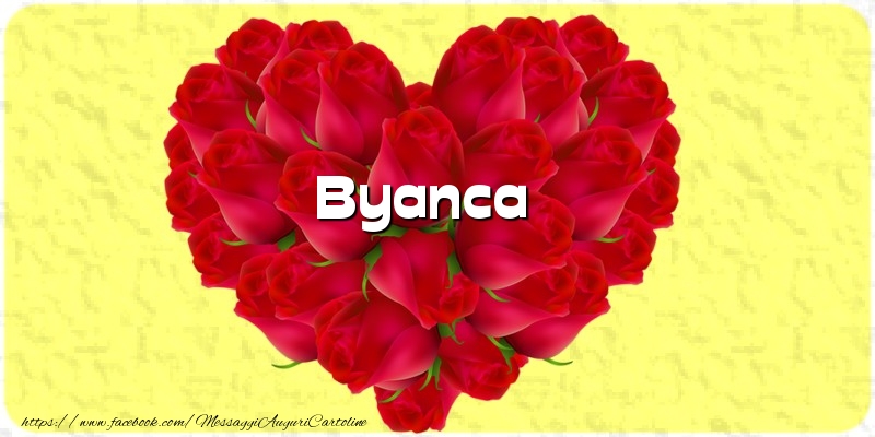 Cartoline d'amore - Cuore | Byanca