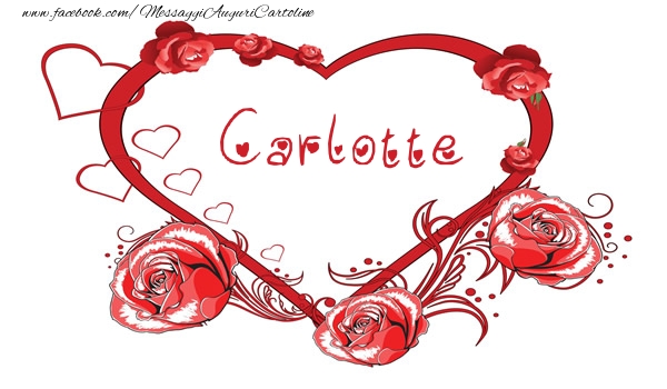 Cartoline d'amore - Love  Carlotte