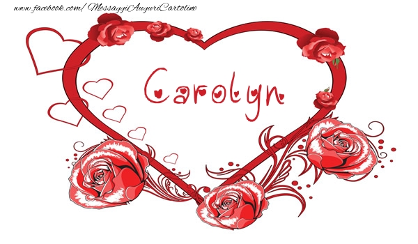Cartoline d'amore - Cuore | Love  Carolyn